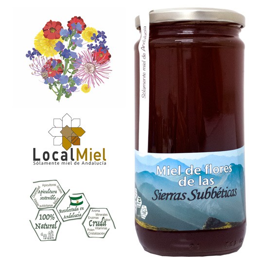 Honey of Flowers of Sierra Morena LocalMiel