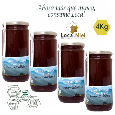 Honey of Flowers of Sierra Morena LocalMiel