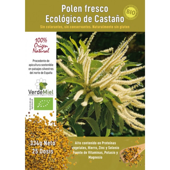 Polen fresco Ecológico de Abeja